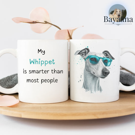 Tasse "Smart Whippet" - Personalisierbar!